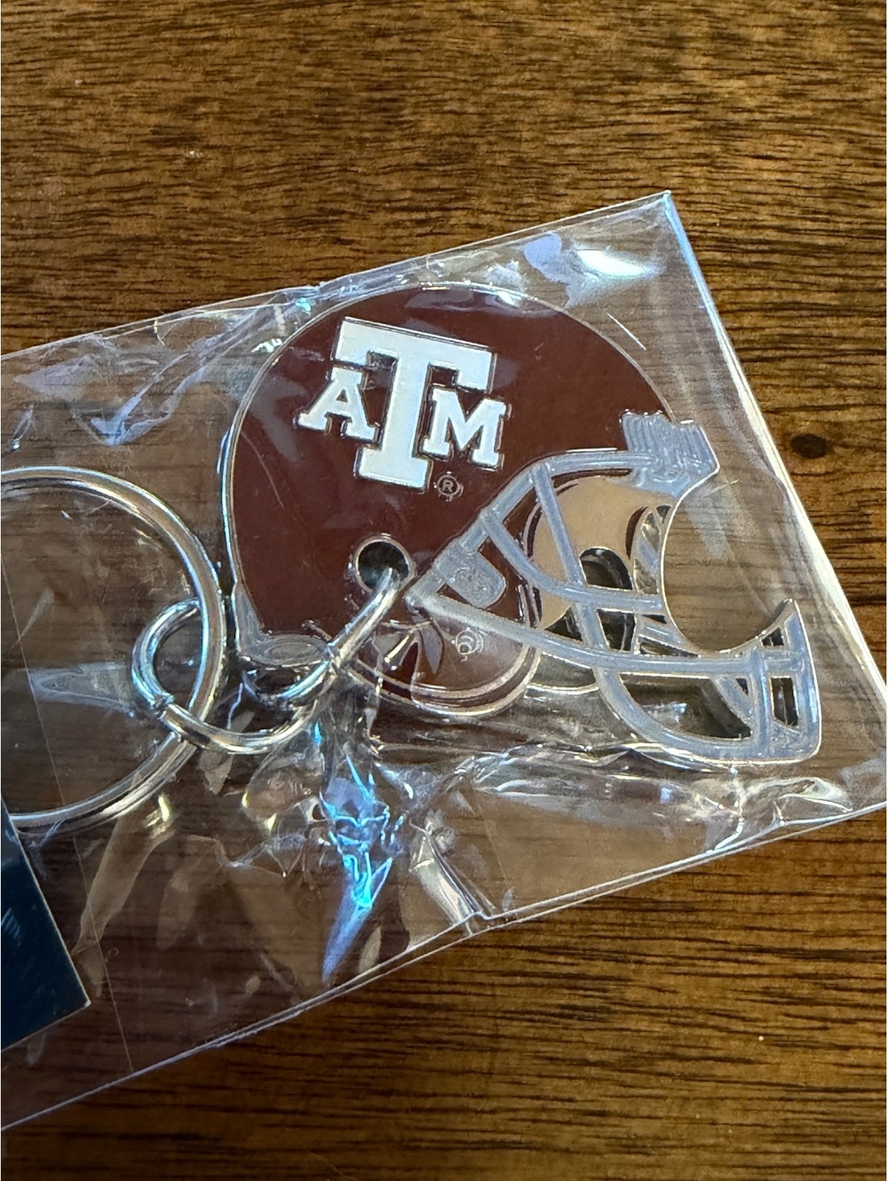 Texas A&M Aggies Football Helmet Bottle Opener Keychain NCAA Fan Accessory